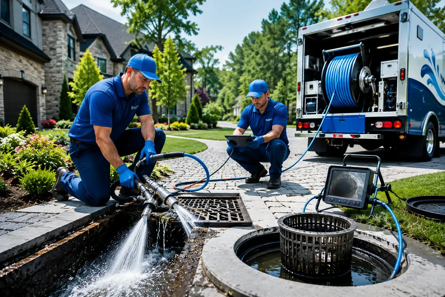 Local outdoor drain cleaning professionals in Shell Lake, WI
